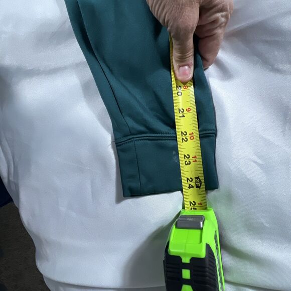 Philadelphia Eagles Football Men's Med Green NFL Team Apparel Hoodie Sweatshirt - Picture 6 of 10